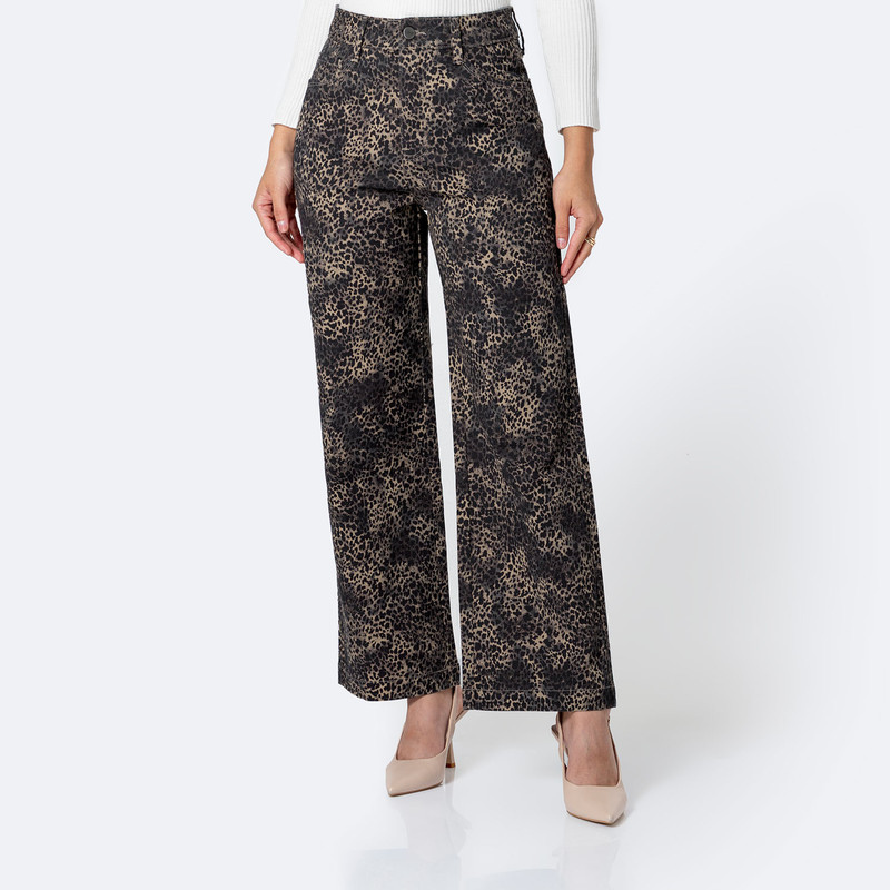 PANTALON DRILL STRETCH MUJER DARIIA - 1