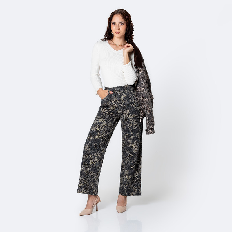 PANTALON DRILL STRETCH MUJER DARIIA - 2