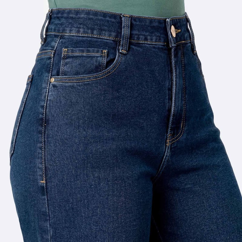 PANTALON DENIM STRETCH MUJER LARAAH - 4