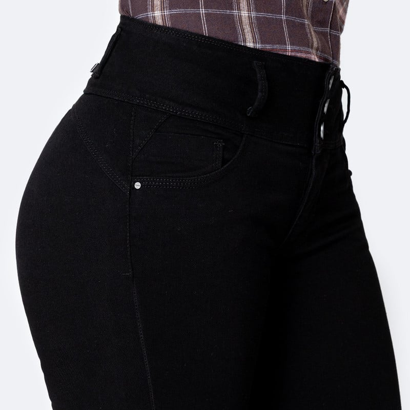 PANTALON DENIM STRETCH MUJER LETIIH - 4