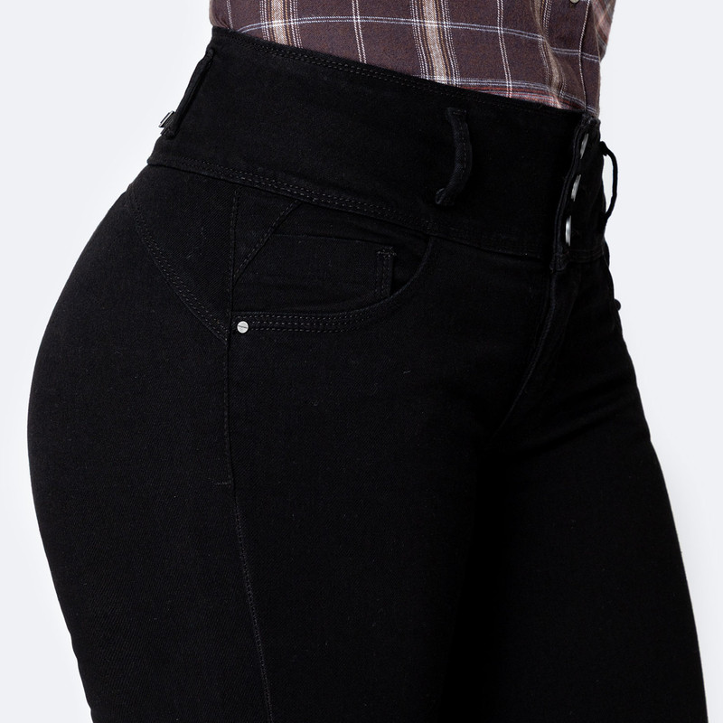 PANTALON DENIM STRETCH MUJER LETIIH - 4
