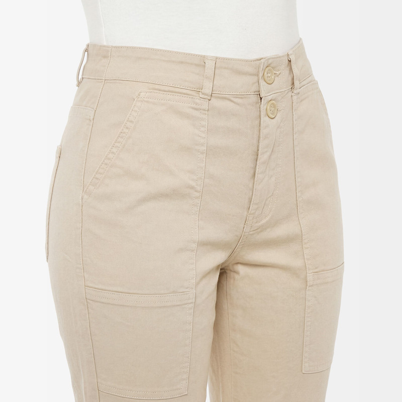 PANTALON DRILL STRETCH MUJER JAYLYN - 4