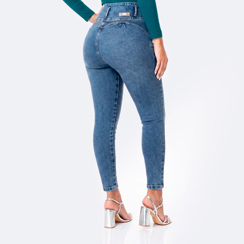 PANTALON DENIM STRETCH MUJER MAYUMII - 3