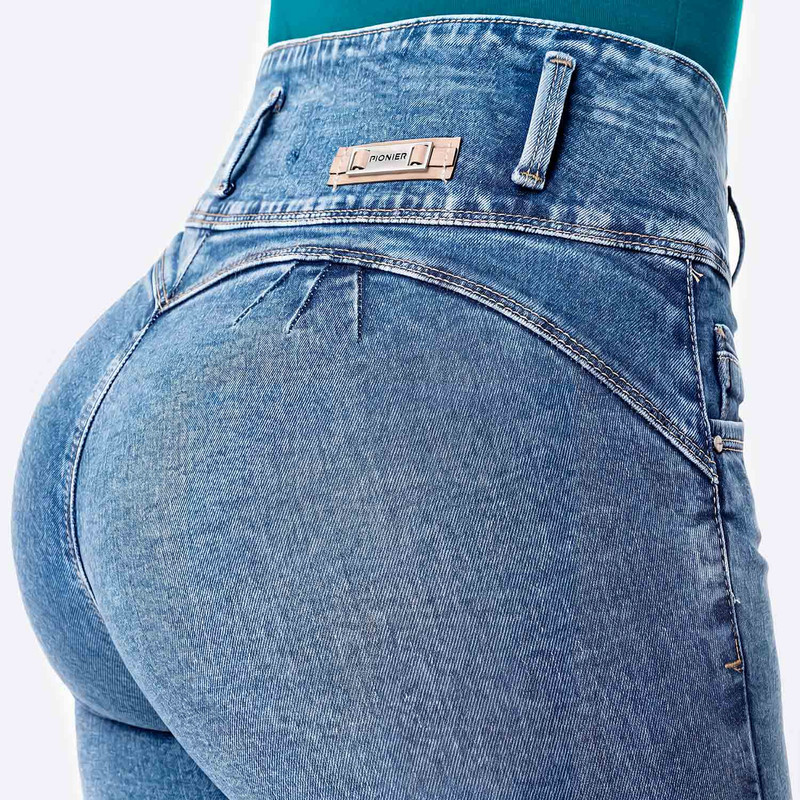 PANTALON DENIM STRETCH MUJER MAYUMII - 5