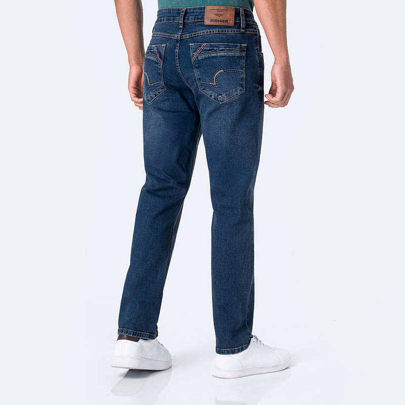 PANTALON DENIM STRETCH HOMBRE MILANN - 3