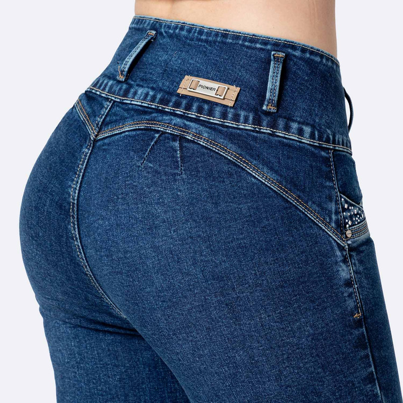 PANTALON DENIM STRETCH MUJER MYLUSKE - 5