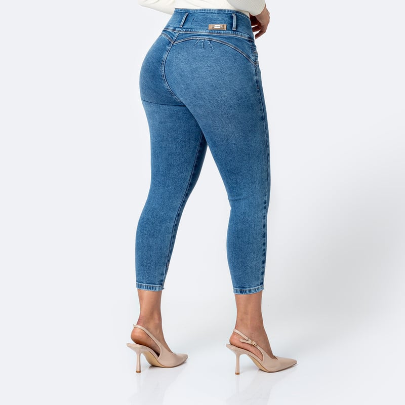 PANTALON DENIM STRETCH MUJER ARYAME - 3