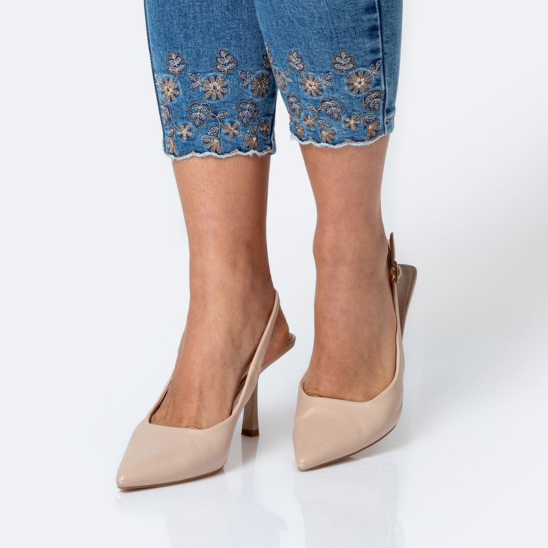 PANTALON DENIM STRETCH MUJER ARYAME - 6