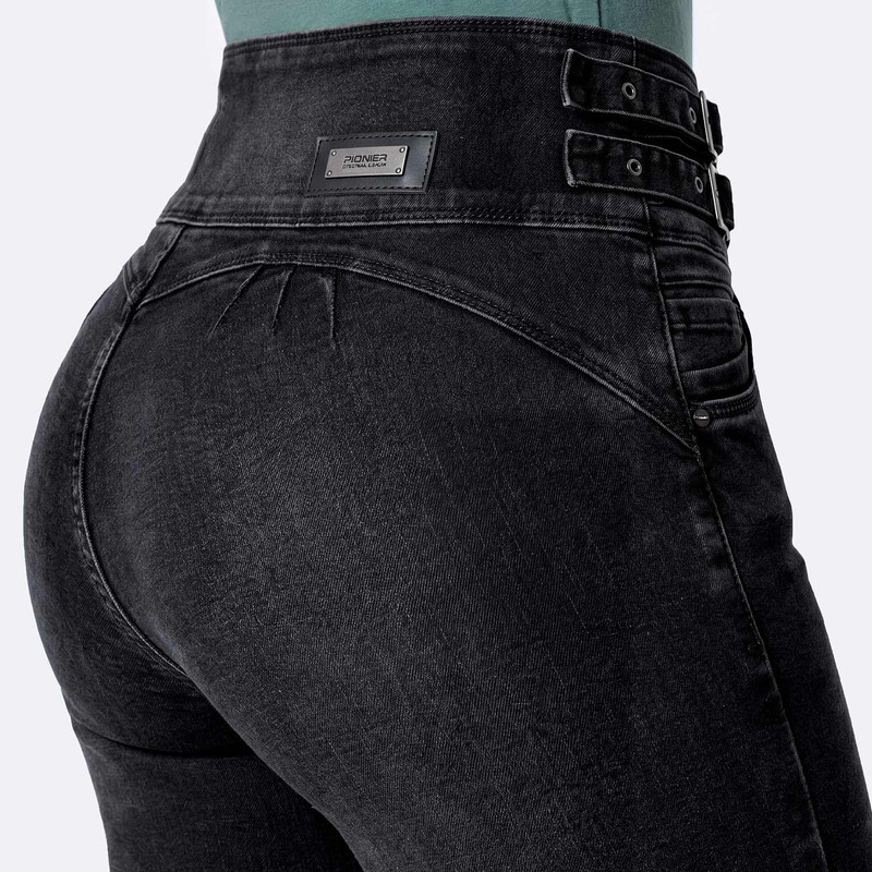 PANTALON DENIM STRETCH MUJER AMAEL - 5