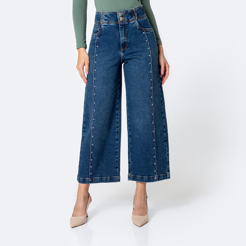 PANTALON DENIM STRETCH MUJER JHOISS - 1