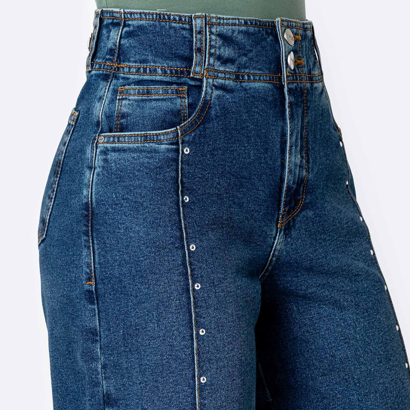 PANTALON DENIM STRETCH MUJER JHOISS - 4
