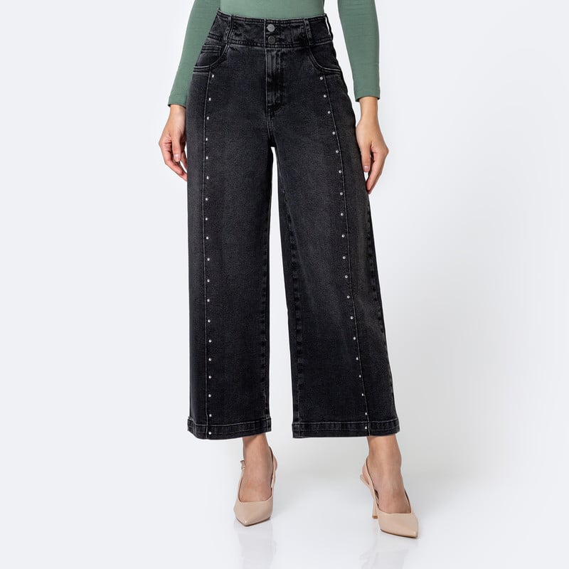 PANTALON DENIM STRETCH MUJER JHOISS - 1