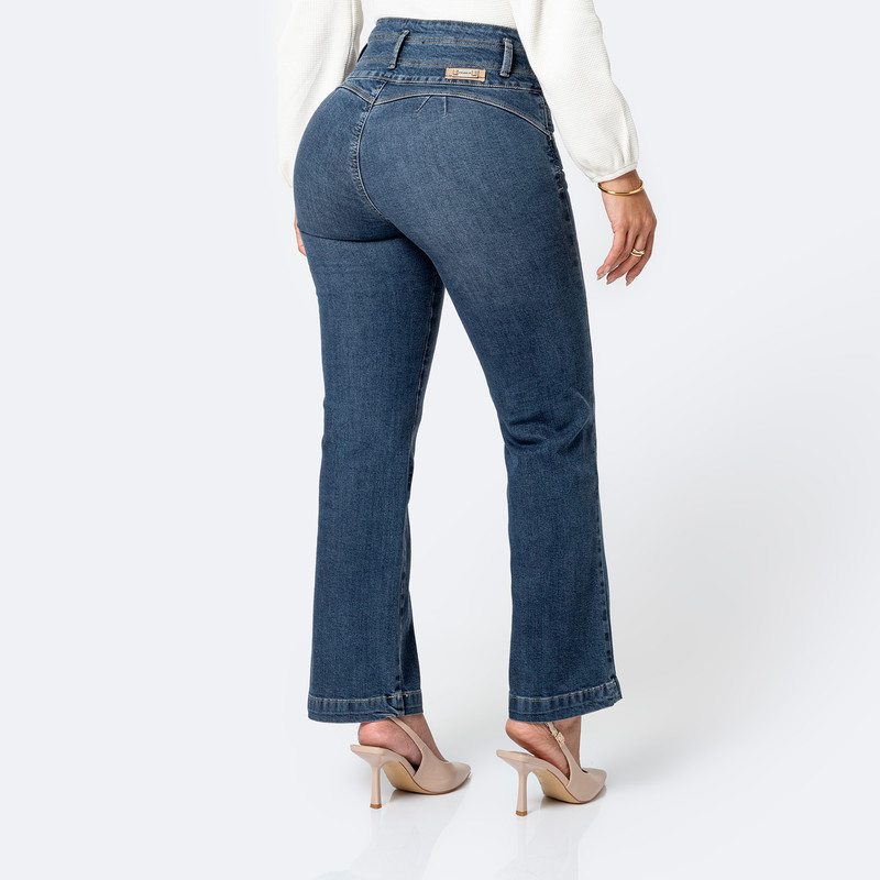 PANTALON DENIM STRETCH MUJER LIORE - 3