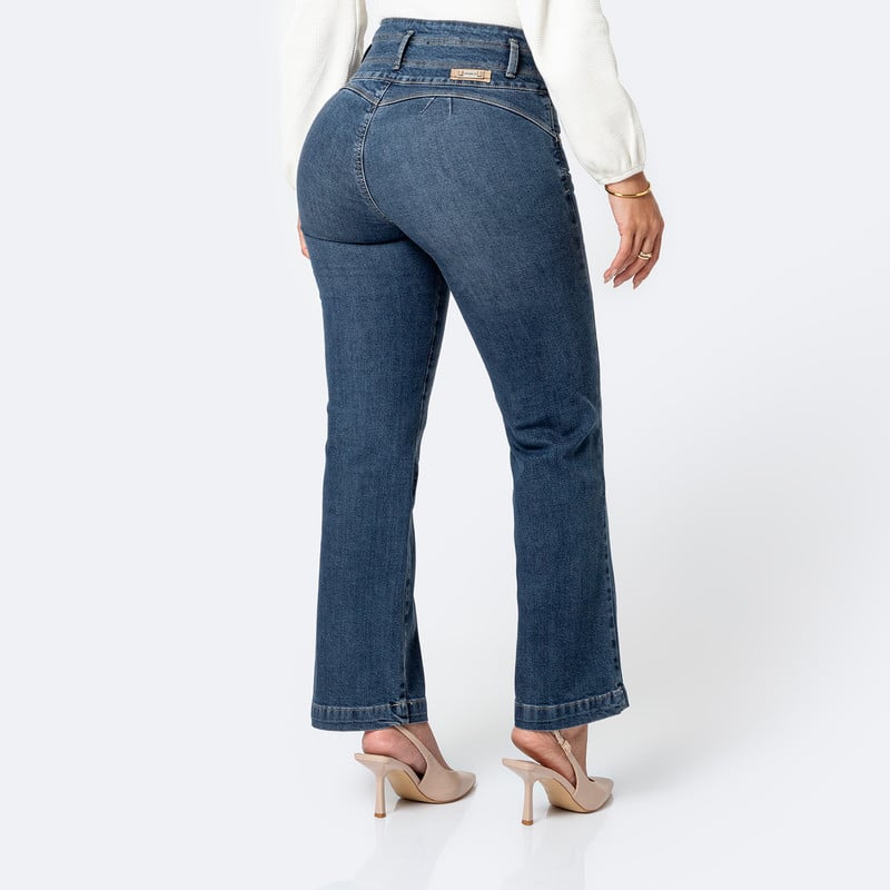 PANTALON DENIM STRETCH MUJER LIORE - 3