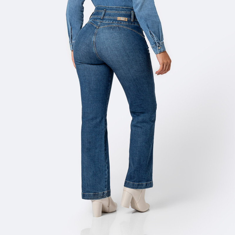 PANTALON DENIM STRETCH MUJER LIORE - 3