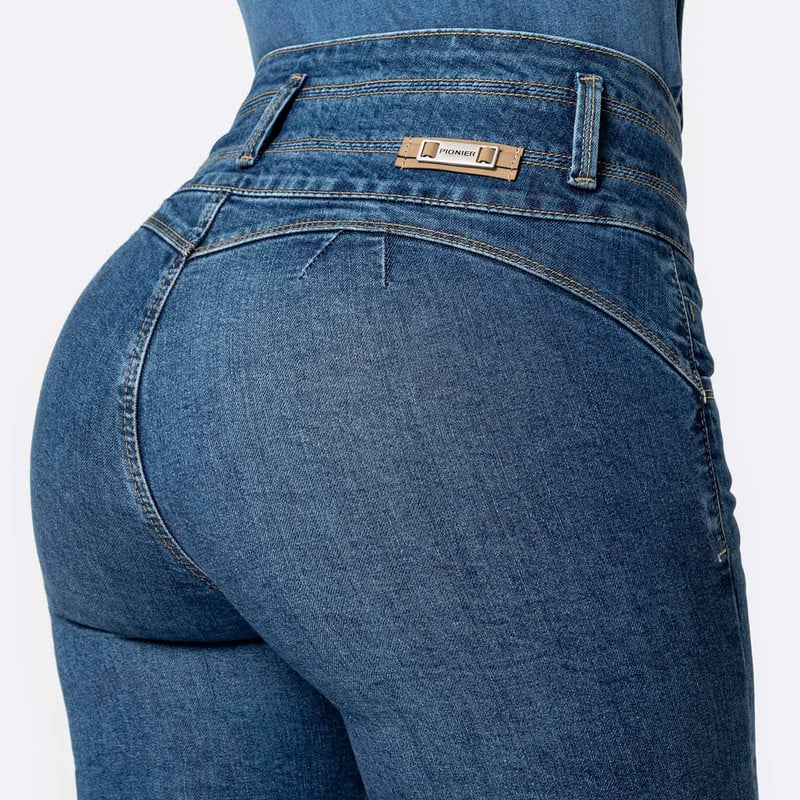 PANTALON DENIM STRETCH MUJER LIORE - 6