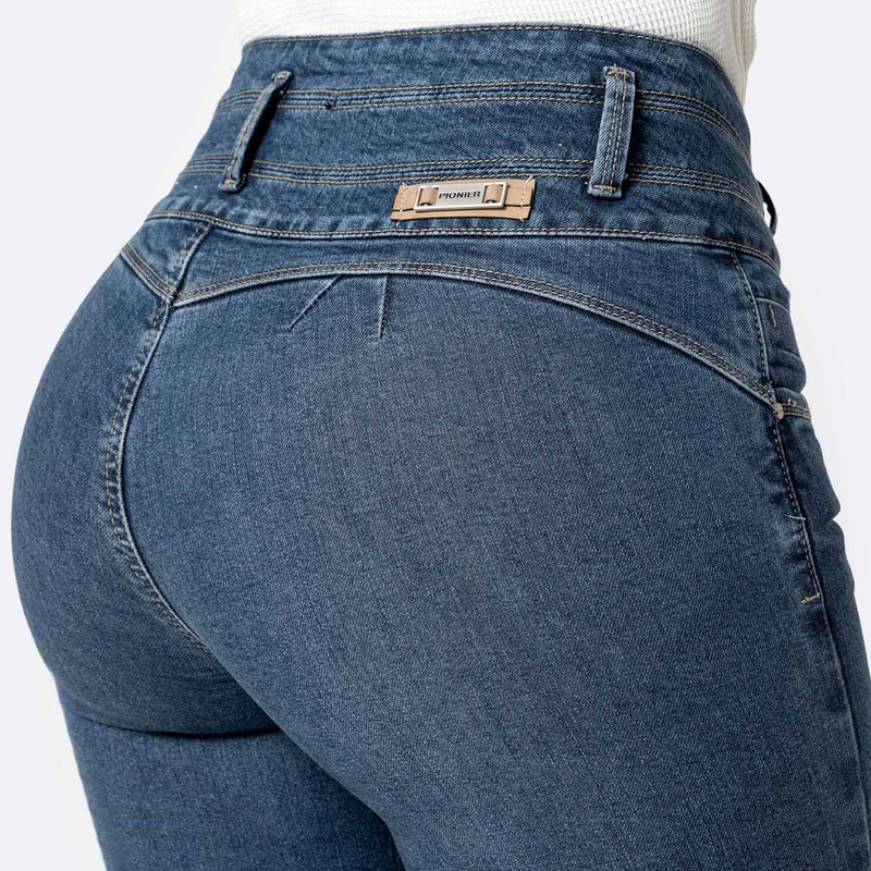 PANTALON DENIM STRETCH MUJER LIORE - 6