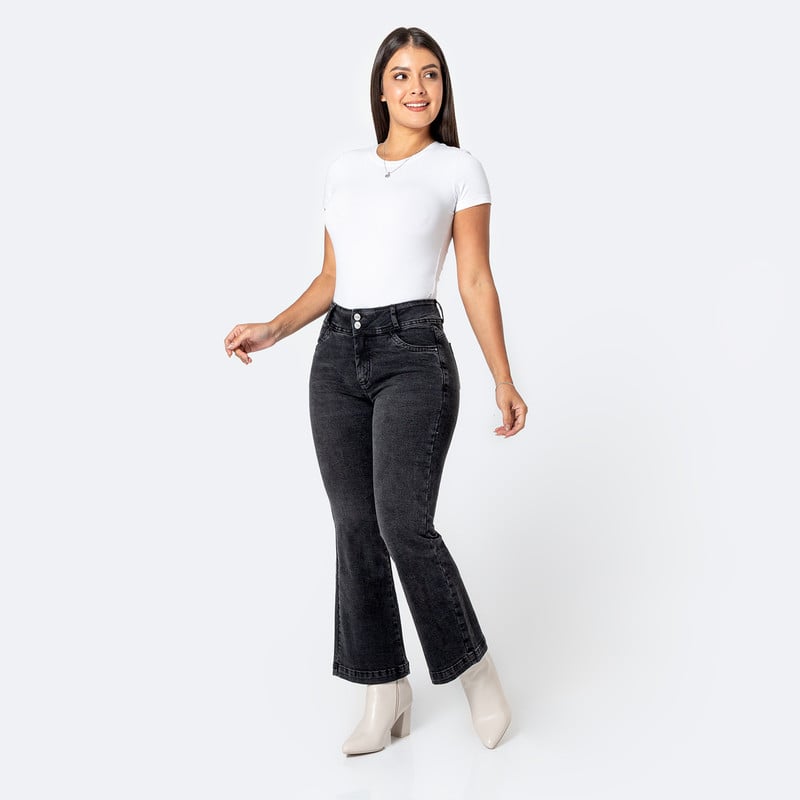 PANTALON DENIM STRETCH MUJER XIANIRA - 2