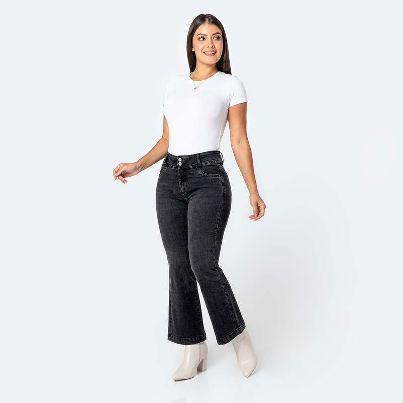 PANTALON DENIM STRETCH MUJER XIANIRA - 2