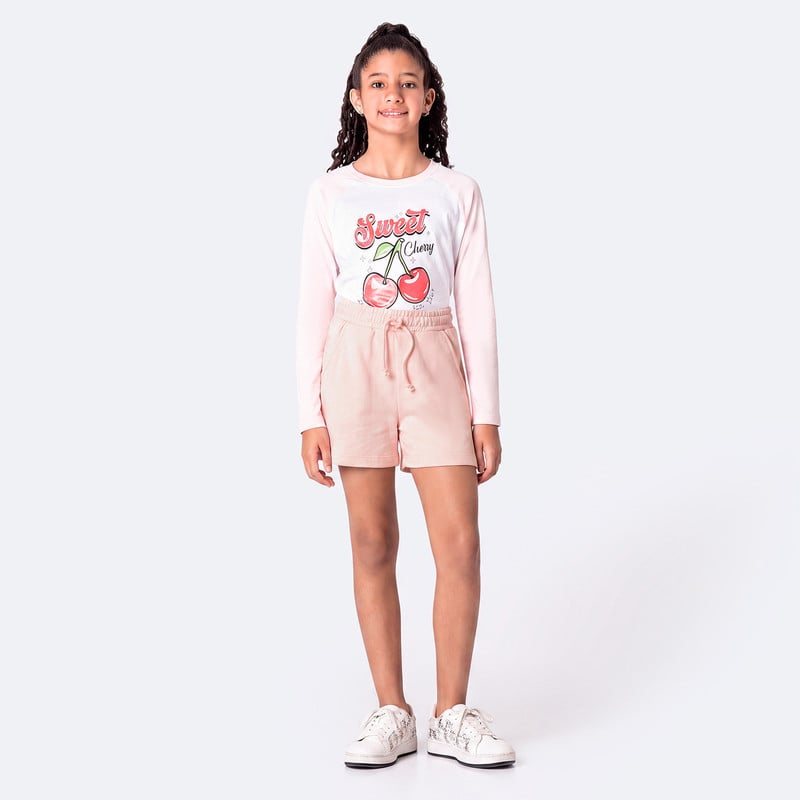 SHORTS FRENCH TERRY NIÑA KALESIT-S - 2