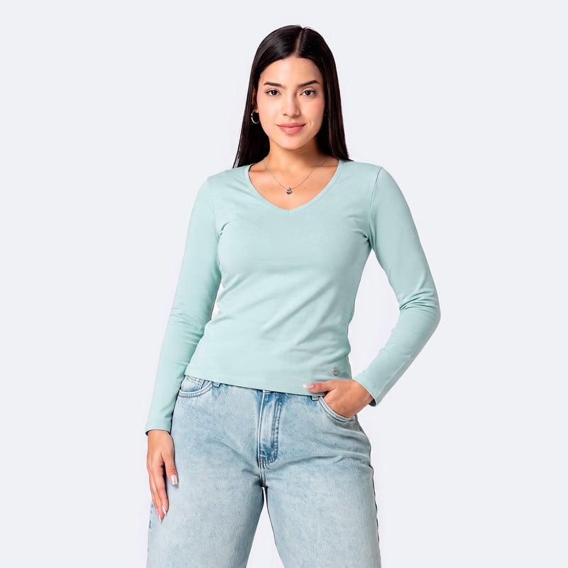 POLOS JERSEY FULL LYCRA MUJER MIRIAM - 1