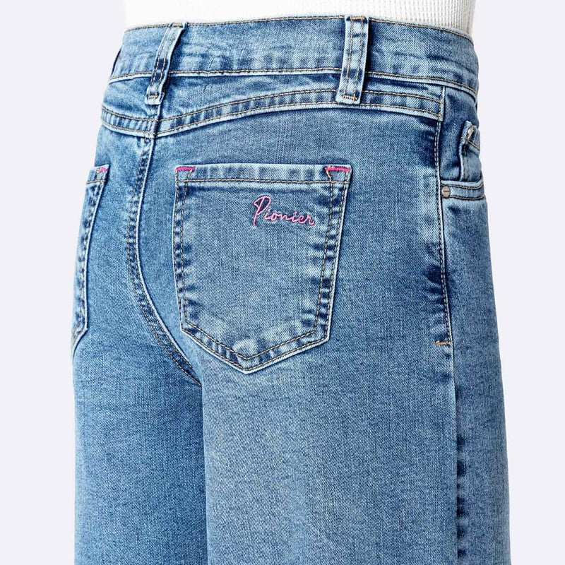 PANTALON DENIM STRETCH NIÑA YLDA 1 - 5