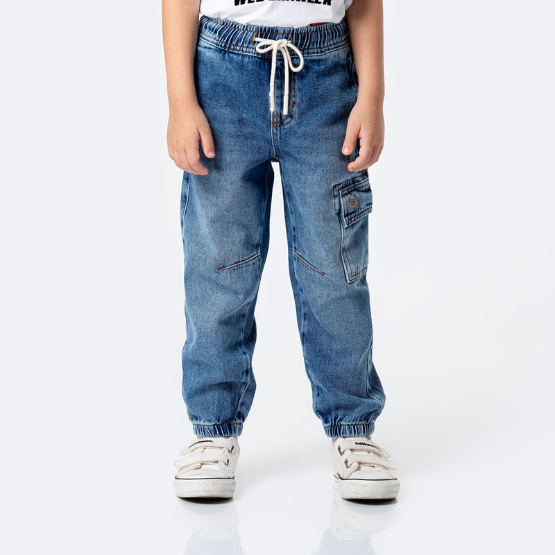 PANTALON DENIM NIÑO FHABIAHN - 1