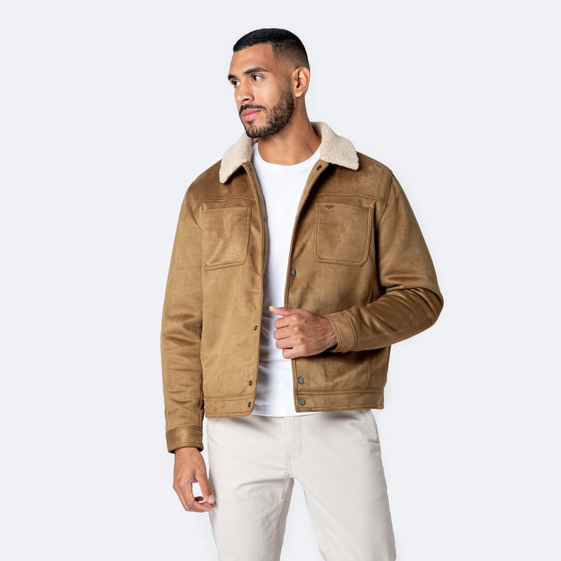 CASACA SUEDE HOMBRE DOMNI - 1