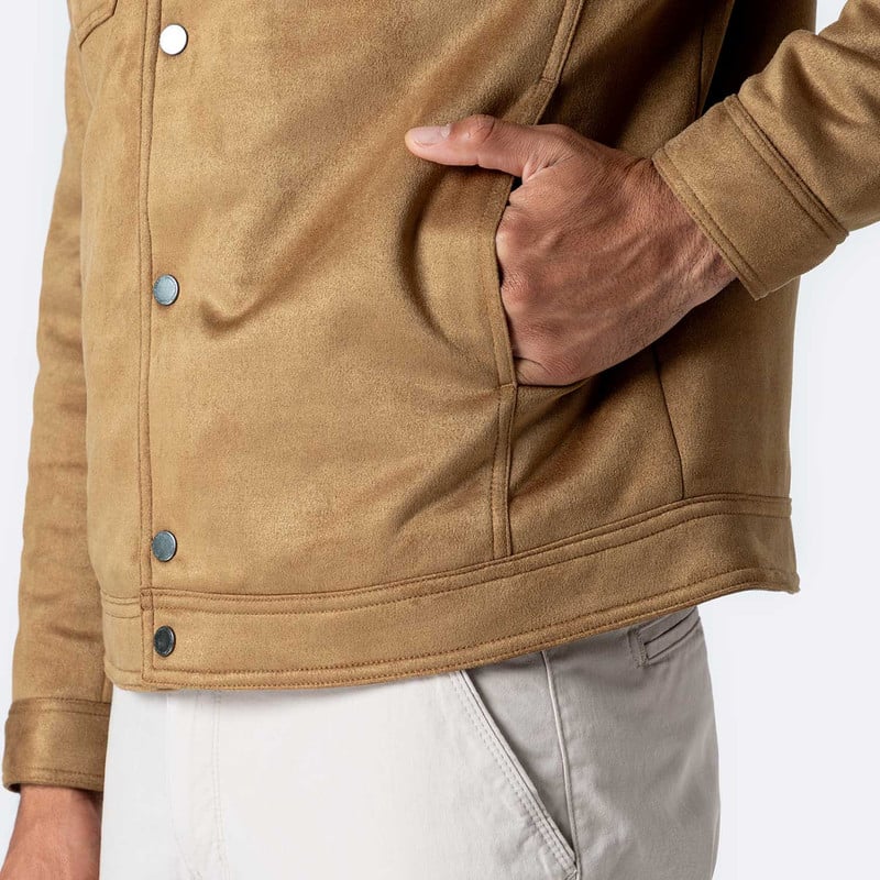 CASACA SUEDE HOMBRE DOMNI - 4