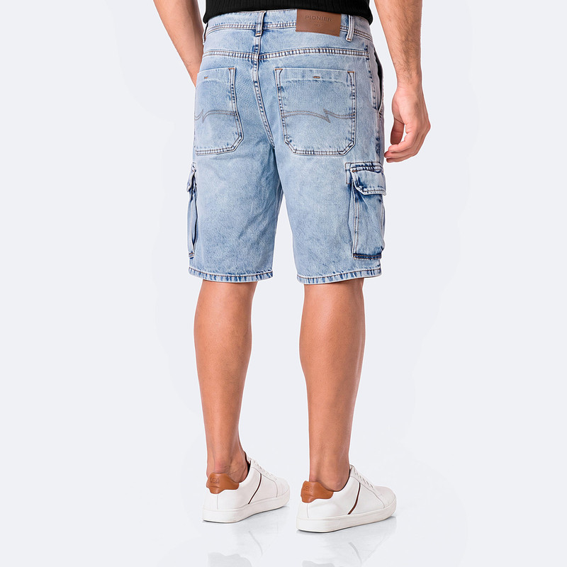 BERMUDA CARGO DENIM HOMBRE ALEPHT - 3