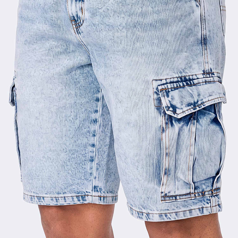 BERMUDA CARGO DENIM HOMBRE ALEPHT - 6