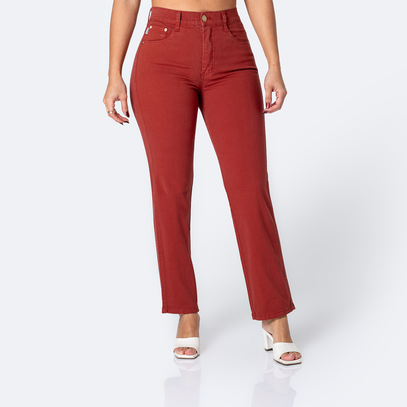 PANTALON DRILL STRETCH MUJER DIANA - 1