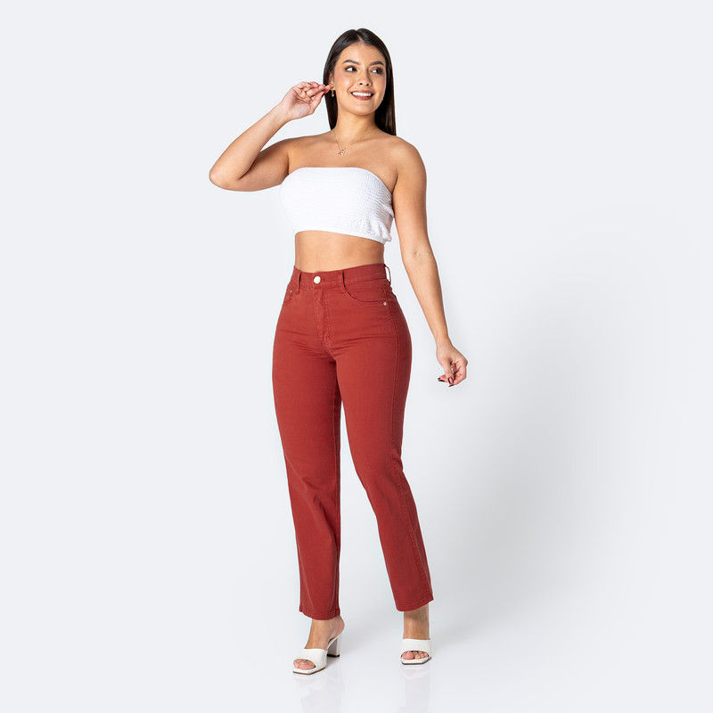 PANTALON DRILL STRETCH MUJER DIANA - 2