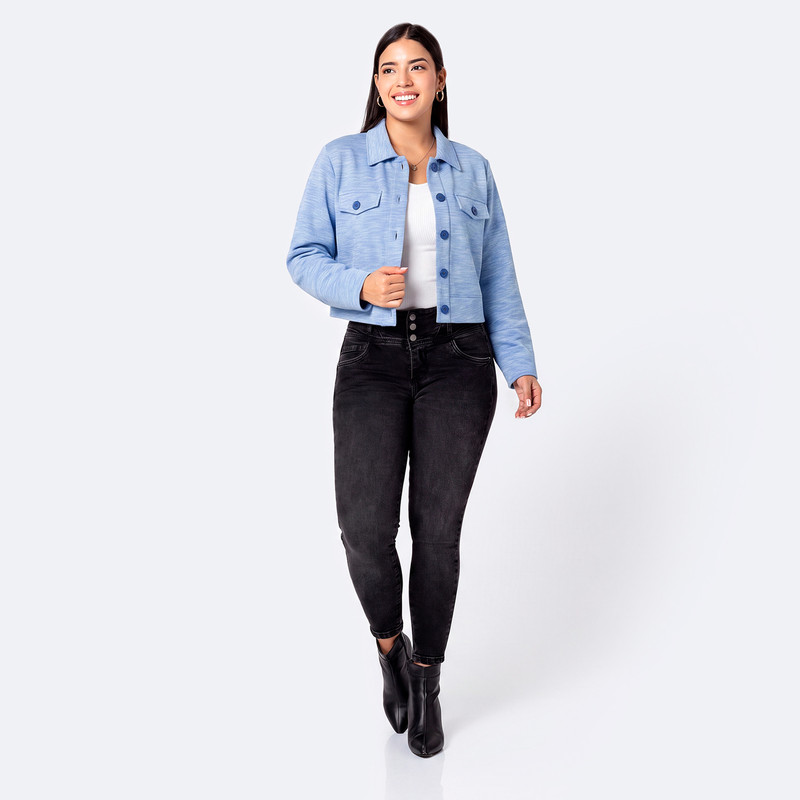 POLERAS FRANELA MUJER ALESSIA-S - 4