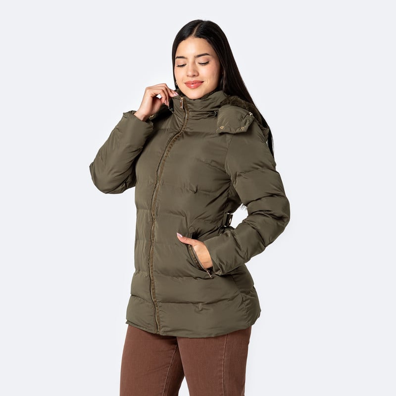 CASACA SINTETICA MUJER LAYMIH - 1