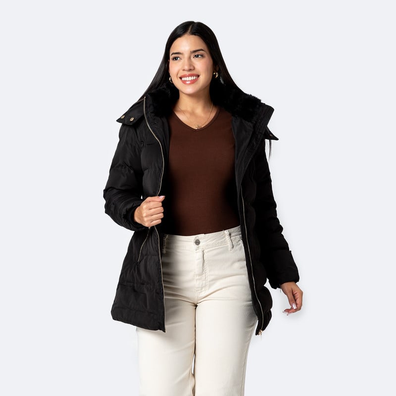 CASACA SINTETICA MUJER LAYMIH - 1