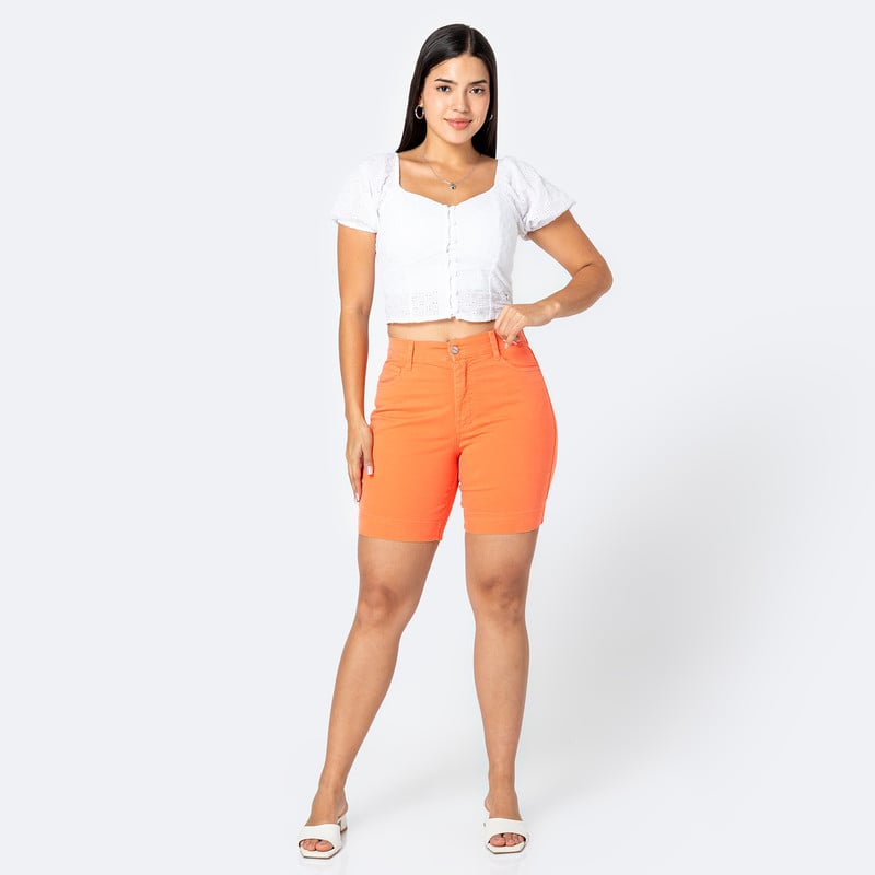 SHORTS DRILL STRETCH MUJER FRANCILA - 2