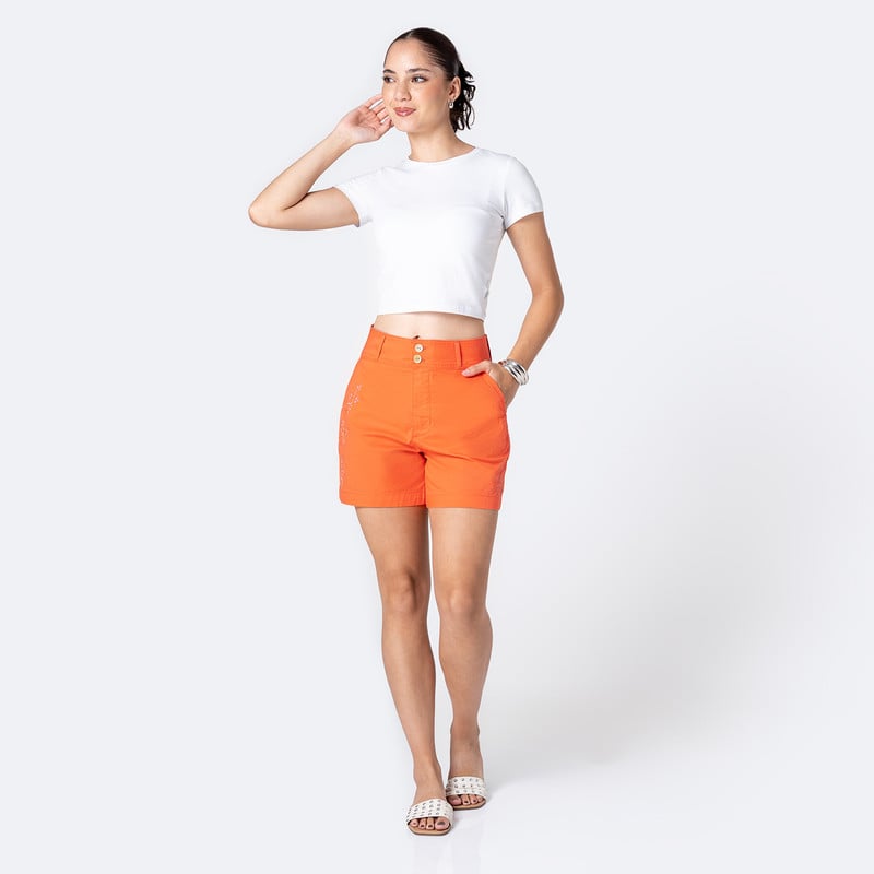 SHORT TAFETA MUJER CHESIRA - 2