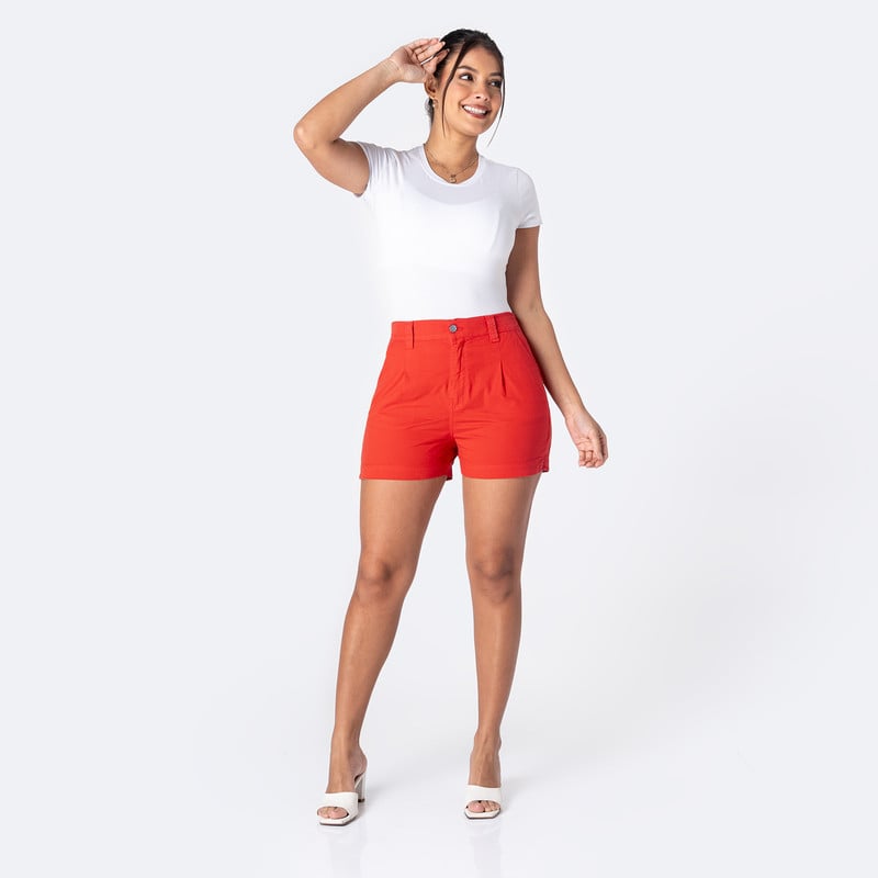 SHORT TAFETA MUJER IDRA - 2