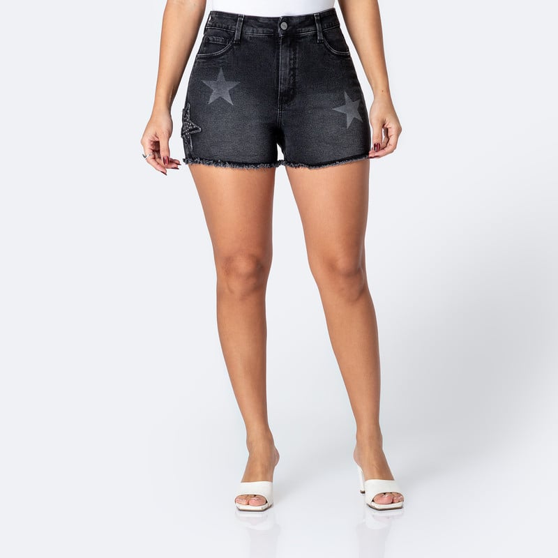 SHORT DENIM STRETCH MUJER VANELI - 1