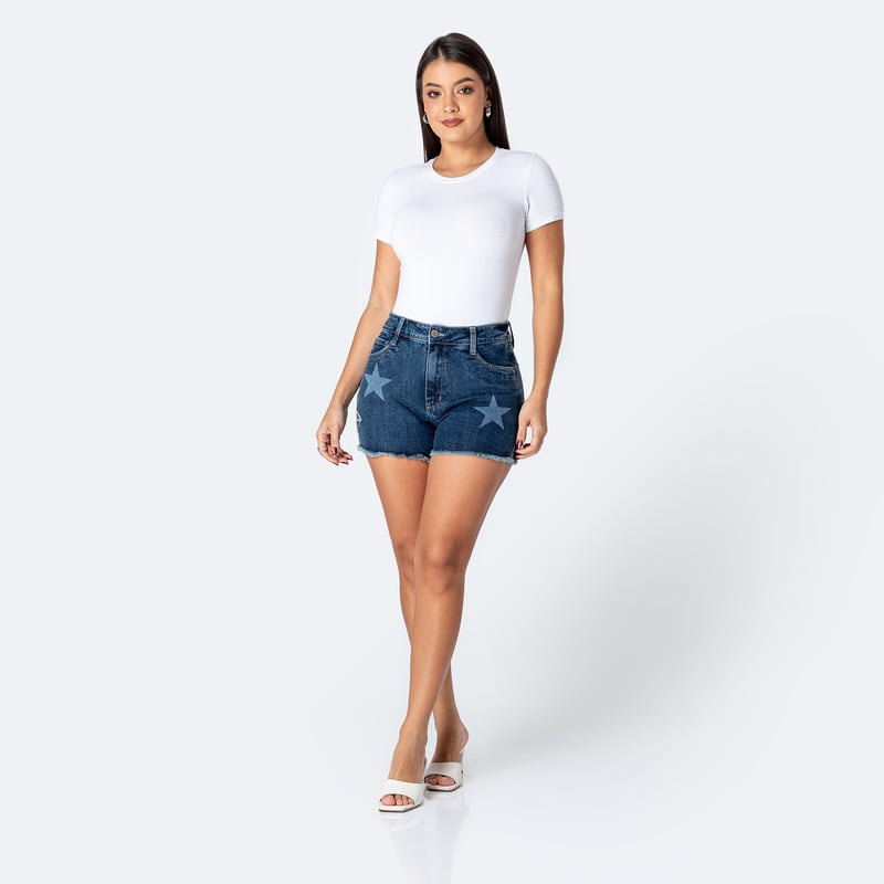 SHORT DENIM STRETCH MUJER VANELI - 2
