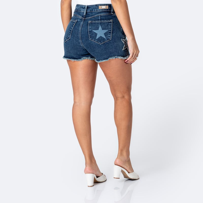 SHORT DENIM STRETCH MUJER VANELI - 3