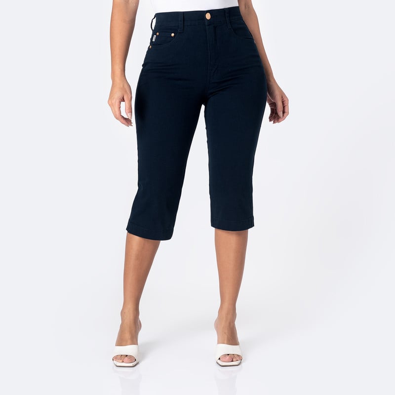 CROPPED DRILL STRETCH MUJER DIANA - 1