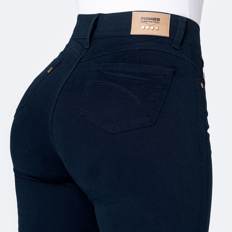 CROPPED DRILL STRETCH MUJER DIANA - 5