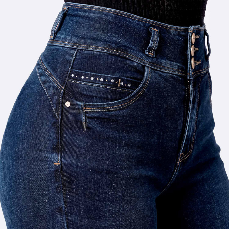 CROPPED DENIM STRETCH MUJER MARIANIS - 4