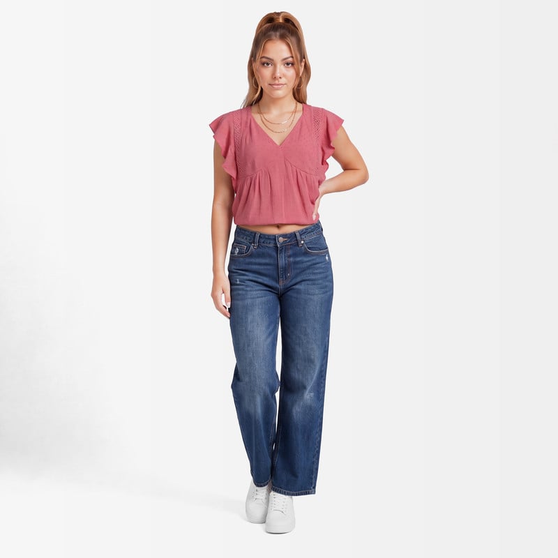 BLUSAS POPELINA MUJER EVANYA - 2
