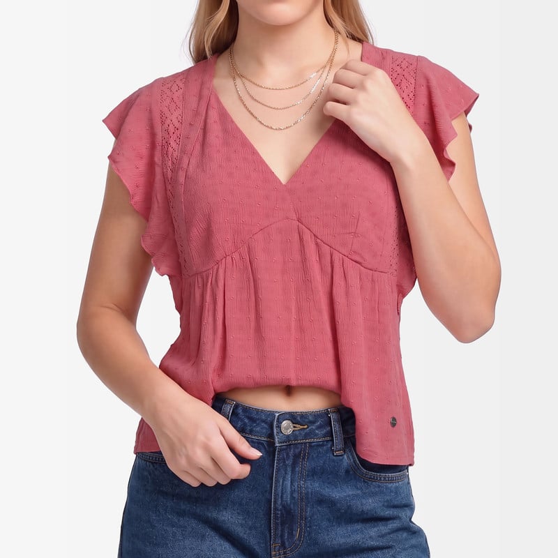 BLUSAS POPELINA MUJER EVANYA - 4