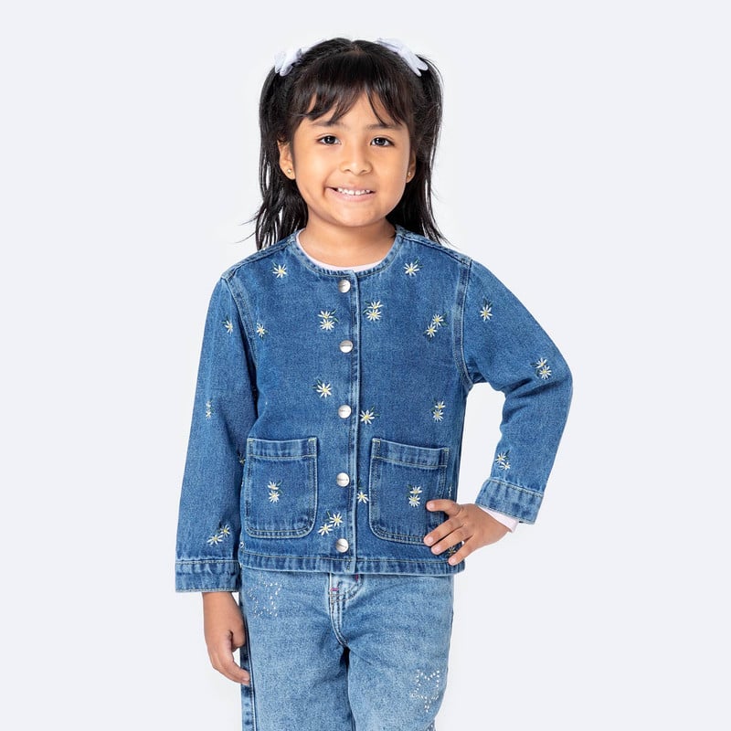 CASACAS DENIM NIÑA ADRHIANA - 1