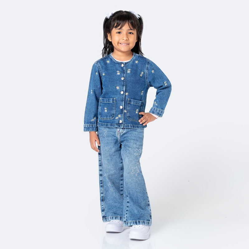 CASACAS DENIM NIÑA ADRHIANA - 4