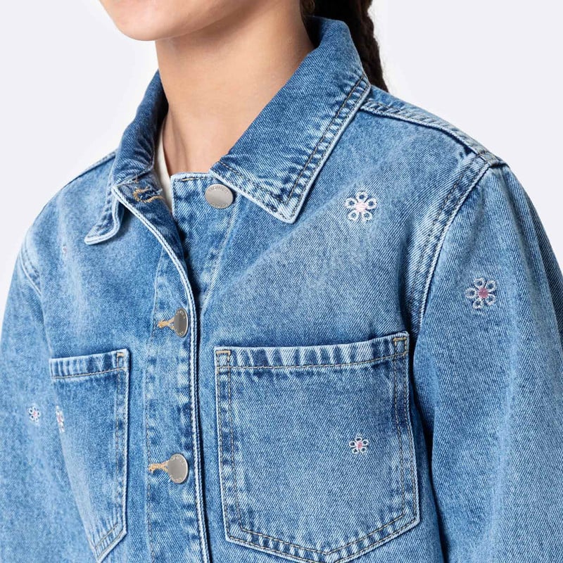 CASACAS DENIM NIÑA NEFIR DENIM - 2